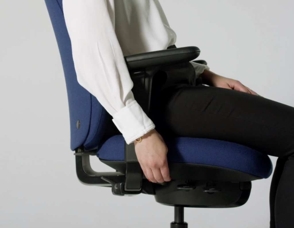 Backrest angle