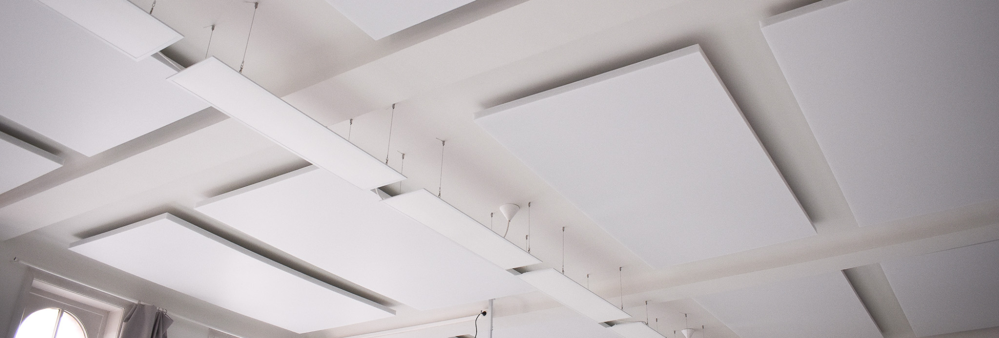 Akoestische polyesterwolpanelen Loff - Kantoorinichting en akoestiek